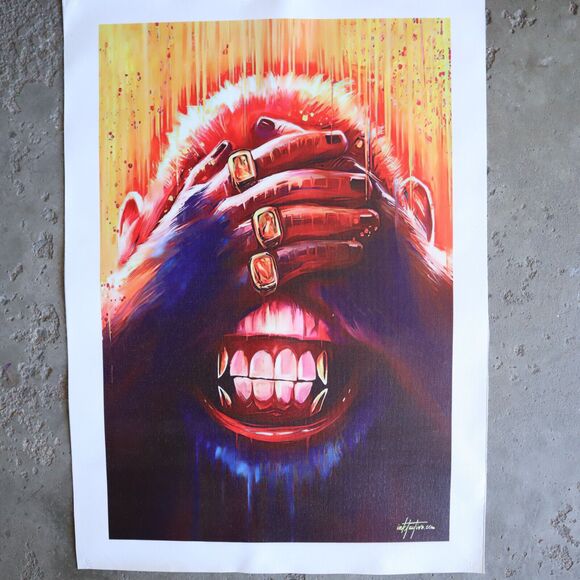 Three Wise Monkeys Inktuitive Canvas Prints Hear No, Speak No, See No Evil - Picture 8 of 10